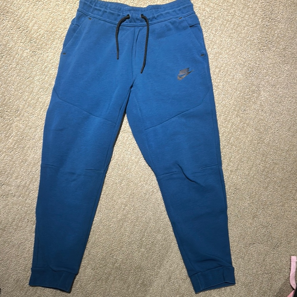 Nike Tech Kids Blue Jogger Pants